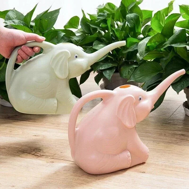 Cute Plastic Elephant Shape Watering Pot