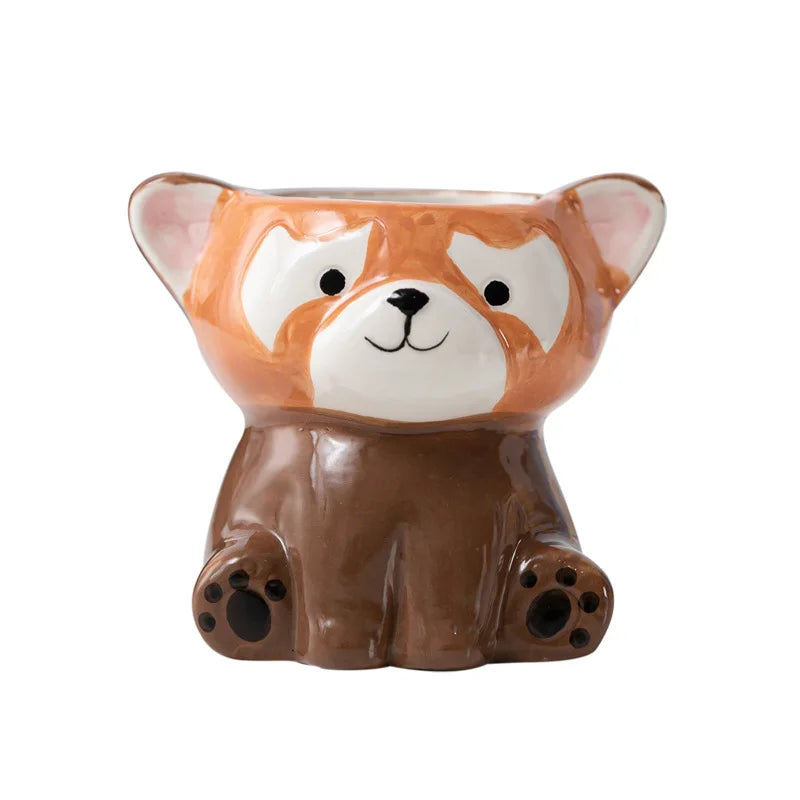 Cartoon Cute Fleshy Flowerpot Desktop Display Potted Container