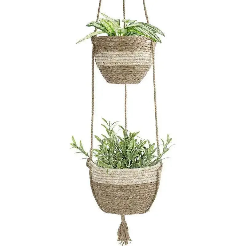 Nordic Planter Straw Baskets