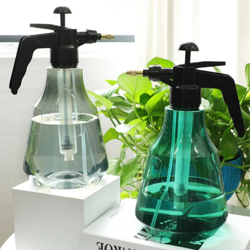 Flower Watering Pot With Column Pattern Spray Bottle
