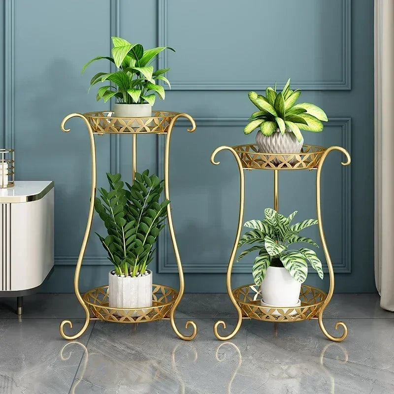 Multilayers Green Pineapple Storage Shelf
