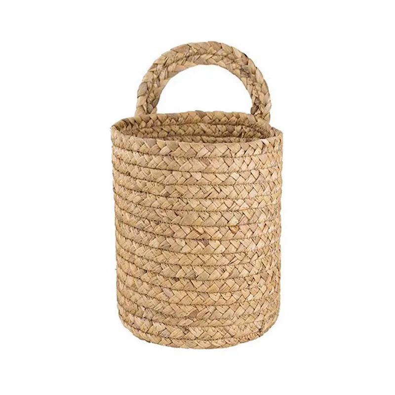 Wall Hanging Rattan Basket
