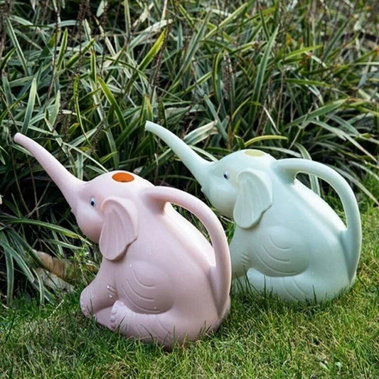 Cute Plastic Elephant Shape Watering Pot
