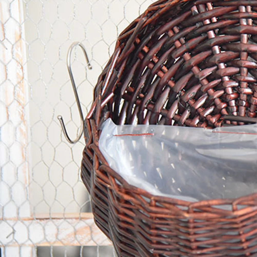 Wall Hanging Wicker Rattam Basket